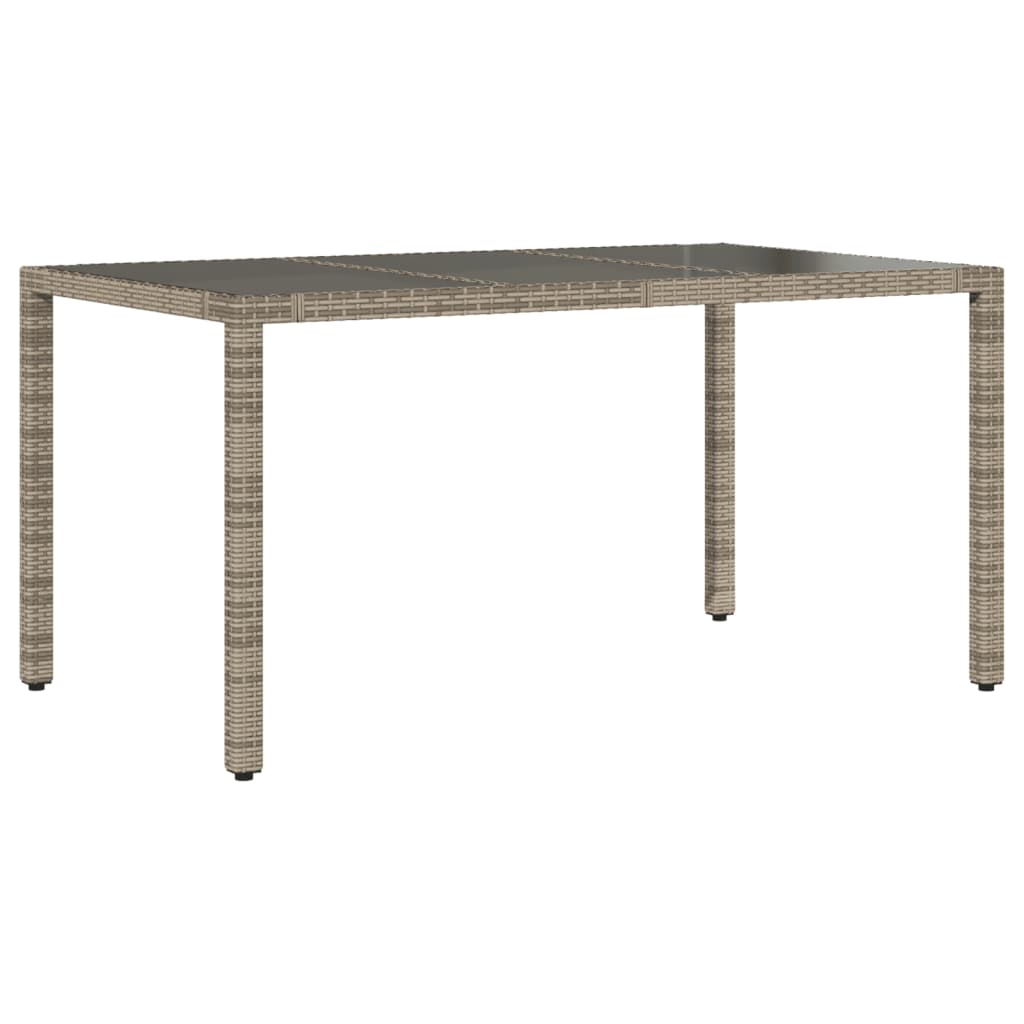 Set Mobilier De Grădină Cu Perne, 5 Piese, Gri, Poliratan