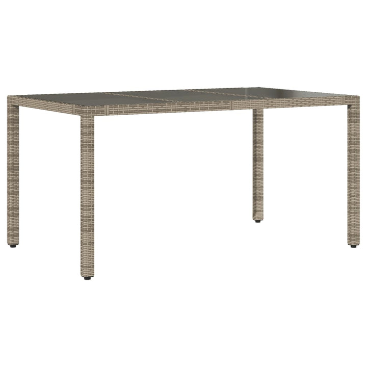 Set Mobilier De Grădină Cu Perne, 5 Piese, Gri, Poliratan