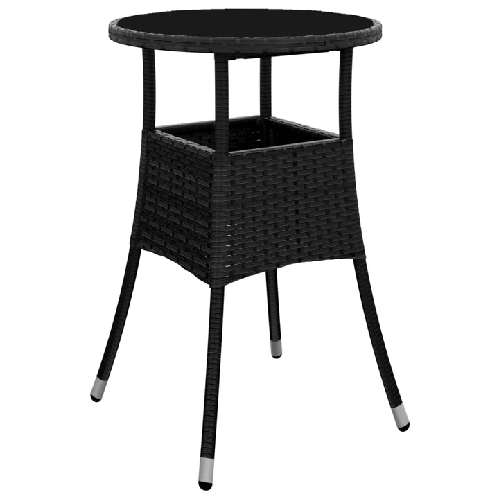 Set Mobilier De Grădină Cu Perne 5 Piese Poliratan&Sticlă