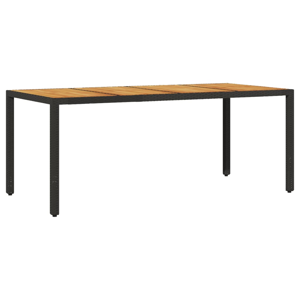 Set Mobilier Grădină Perne 9 Piese Poliratan/Lemn Acacia