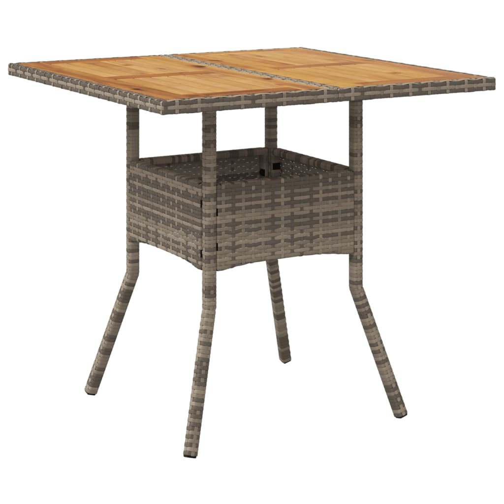 Set Mobilier Grădină Cu Perne 5 Piese Poliratan/Lemn Acacia