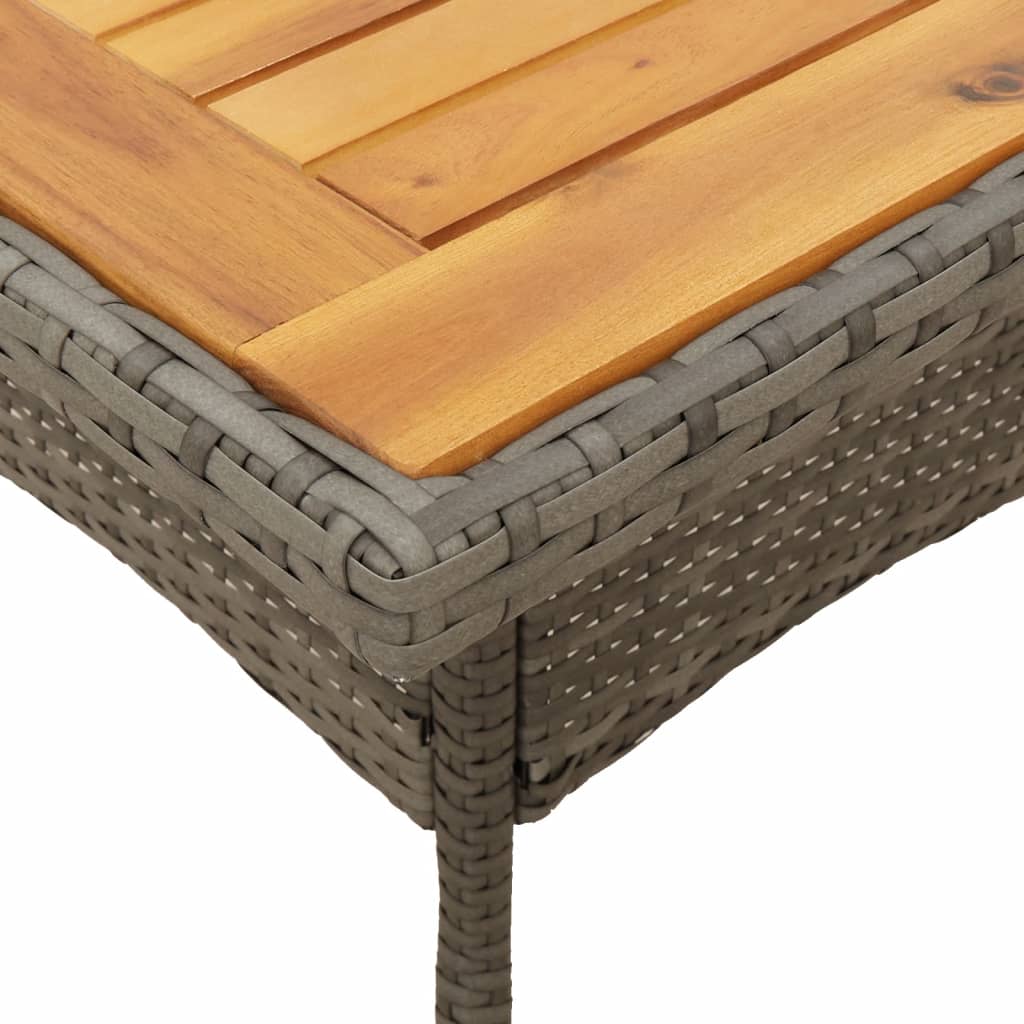 Set Mobilier Grădină Cu Perne 5 Piese Poliratan/Lemn Acacia