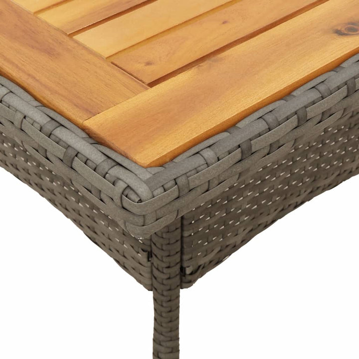 Set Mobilier Grădină Cu Perne 5 Piese Poliratan/Lemn Acacia