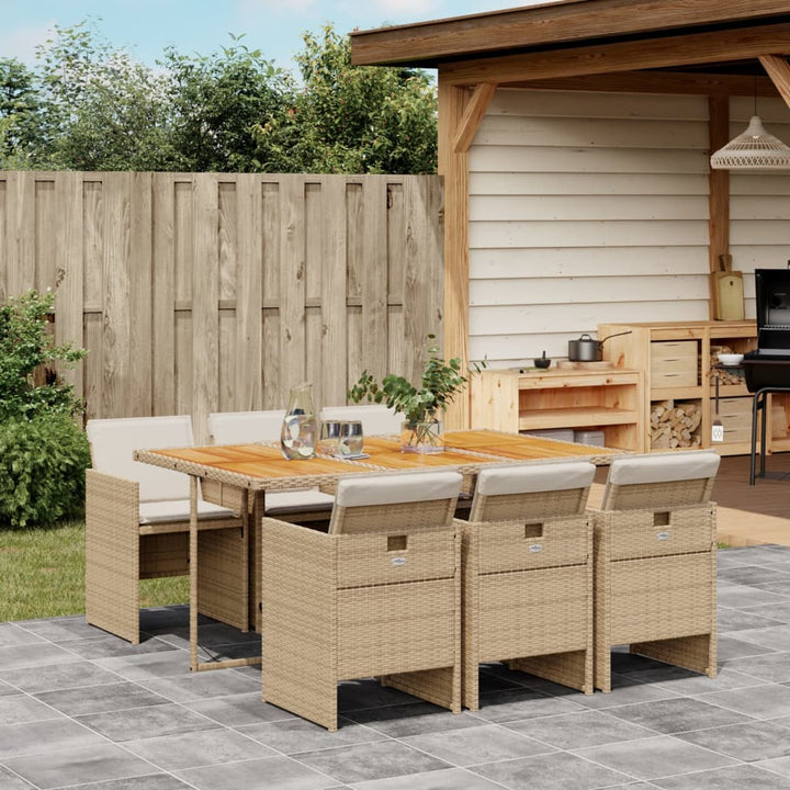 Set Mobilier De Grădină, 5 Piese, Cu Perne, , Poliratan