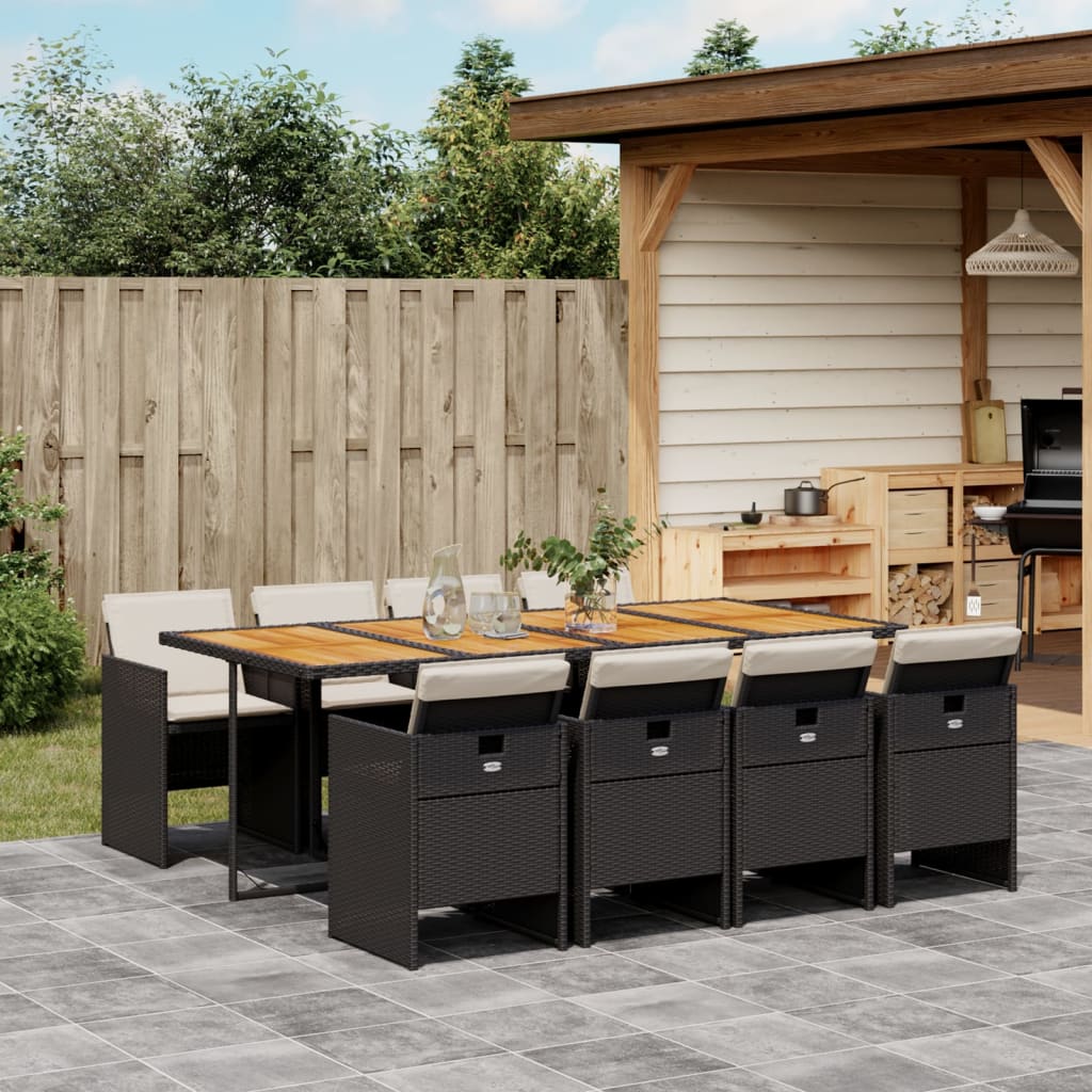 Set Mobilier De Grădină, 5 Piese, Cu Perne, , Poliratan