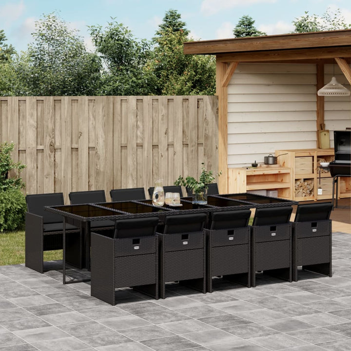 Set Mobilier De Grădină, 5 Piese, Cu Perne, , Poliratan