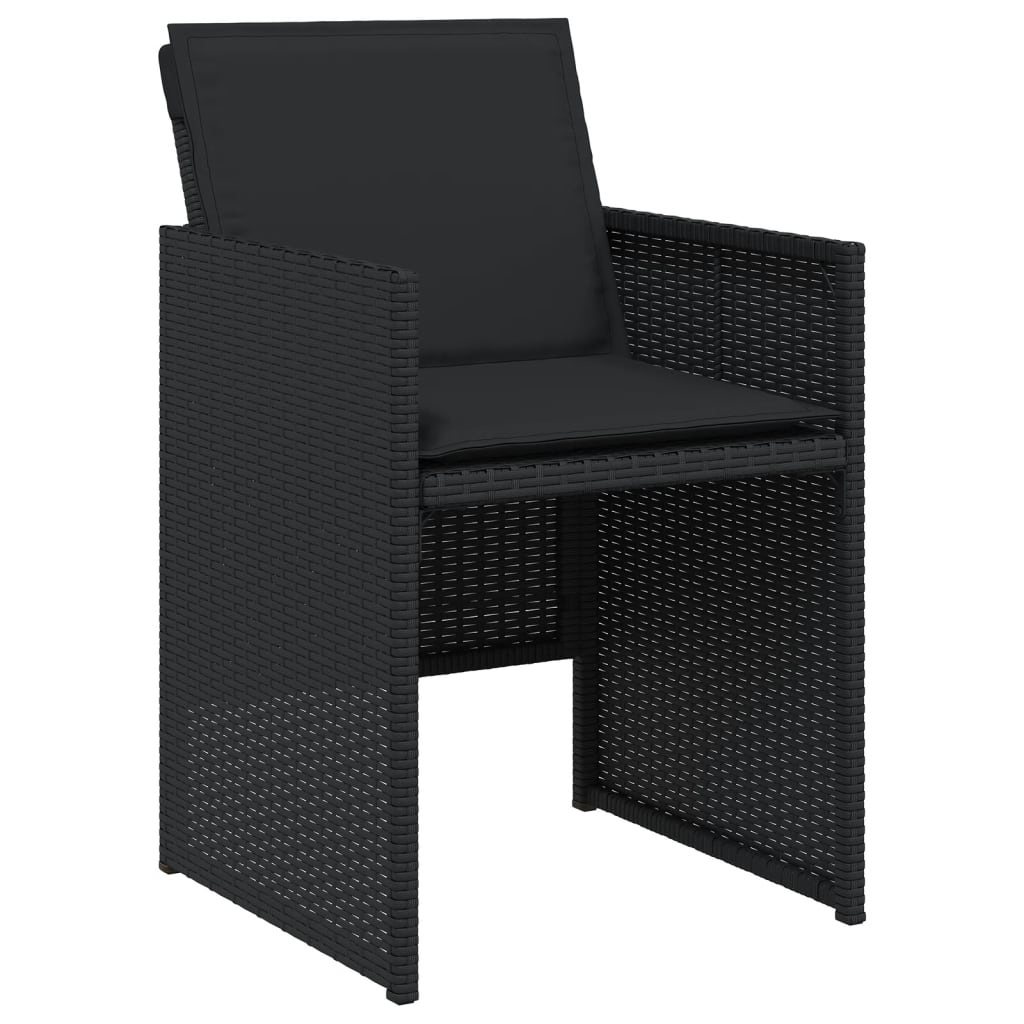 Set Mobilier De Grădină Cu Perne, 9 Piese, , Poliratan