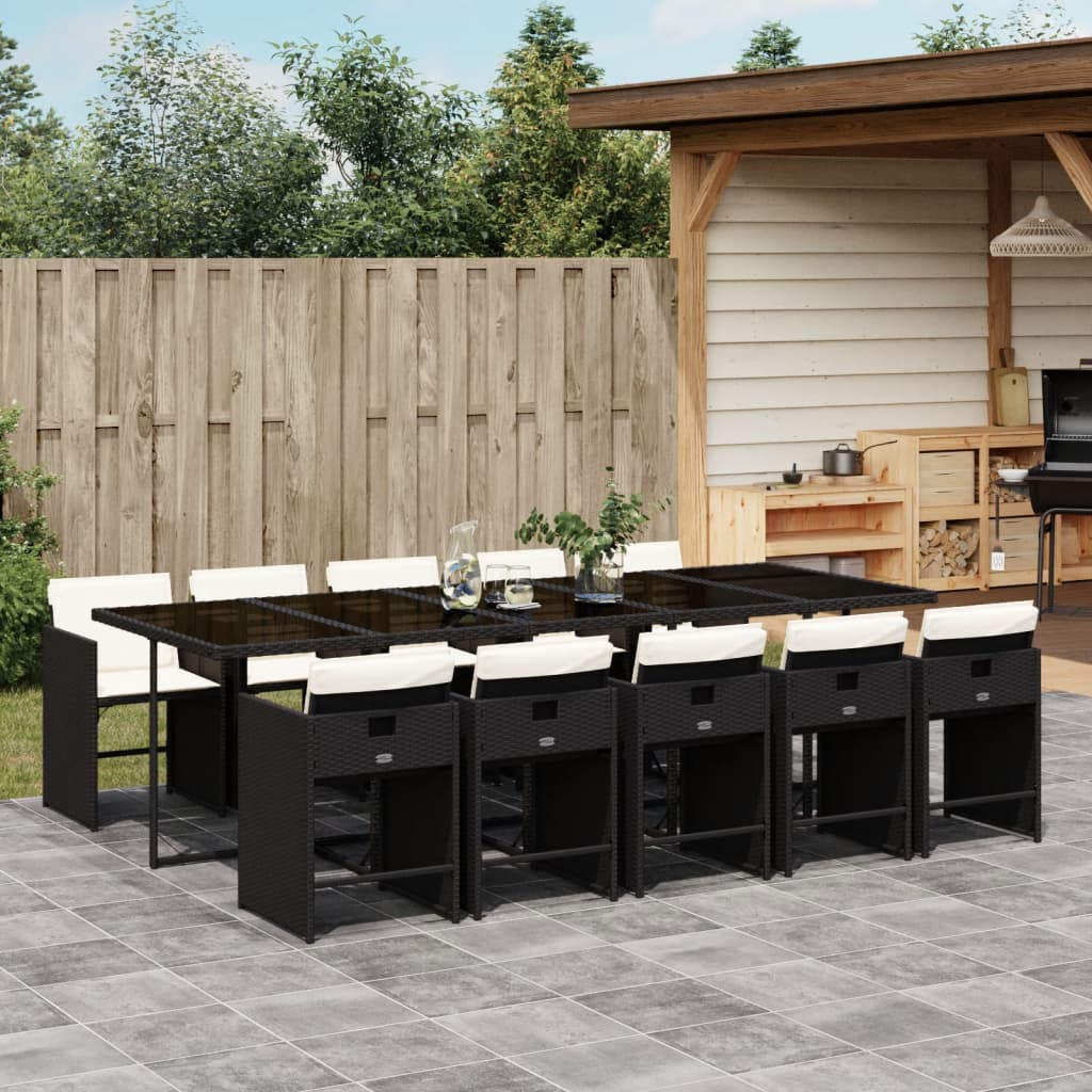 Set Mobilier De Grădină Cu Perne, 5 Piese, , Poliratan