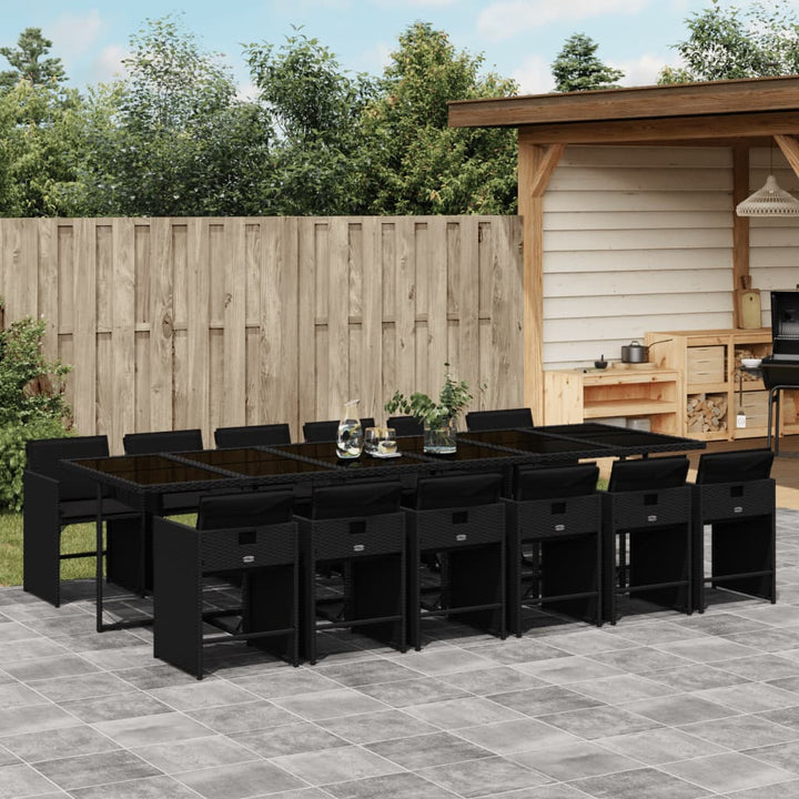 Set Mobilier De Grădină Cu Perne, 5 Piese, , Poliratan