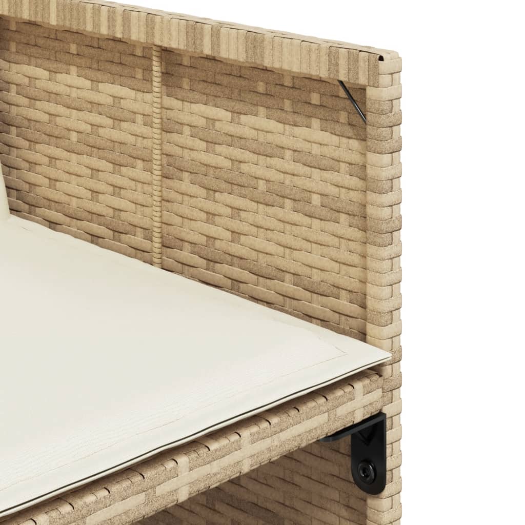 Set Mobilier De Grădină Cu Perne, 11 Piese, , Poliratan