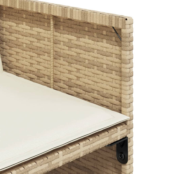 Set Mobilier De Grădină Cu Perne, 11 Piese, , Poliratan