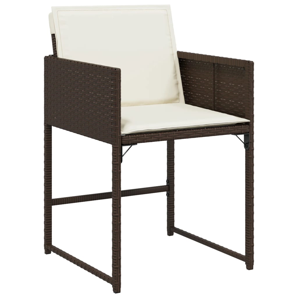 Set Mobilier De Grădină, 5 Piese, Cu Perne, , Poliratan
