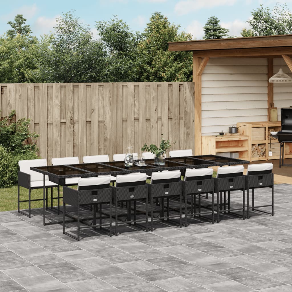 Set Mobilier De Grădină, 5 Piese, Cu Perne, , Poliratan