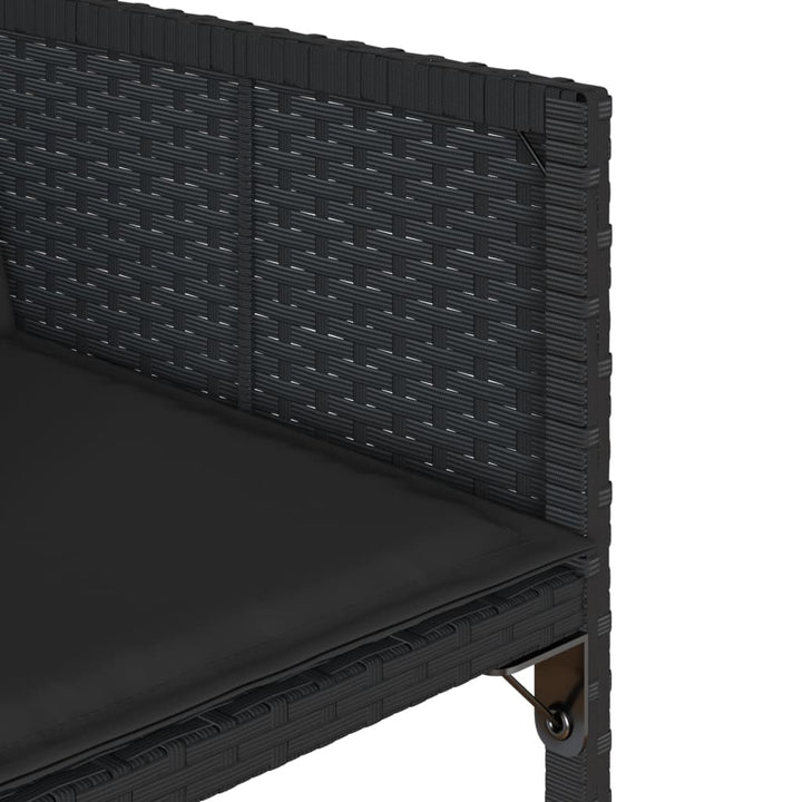 Set Mobilier De Grădină Cu Perne, 9 Piese, , Poliratan