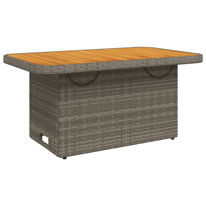 Set Mobilier De Grădină Cu Perne, 2 Piese, Gri, Poliratan