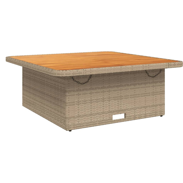 Set Mobilier De Grădină, 2 Piese, Cu Perne, Bej, Poliratan