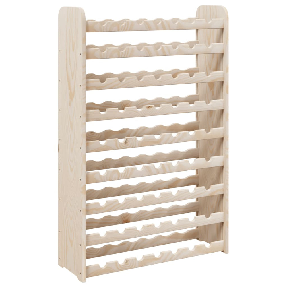 Suport De Vinuri, 72,5X25X111,5 Cm, Lemn Masiv De Pin