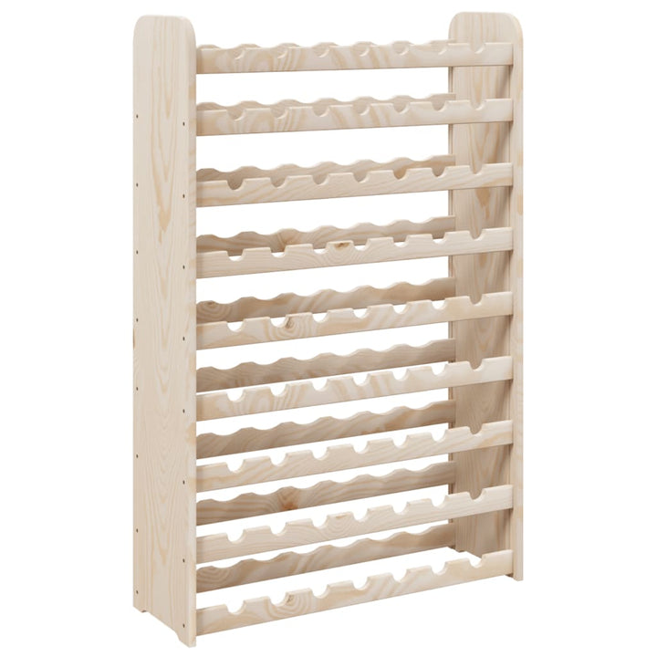 Suport De Vinuri, 72,5X25X111,5 Cm, Lemn Masiv De Pin