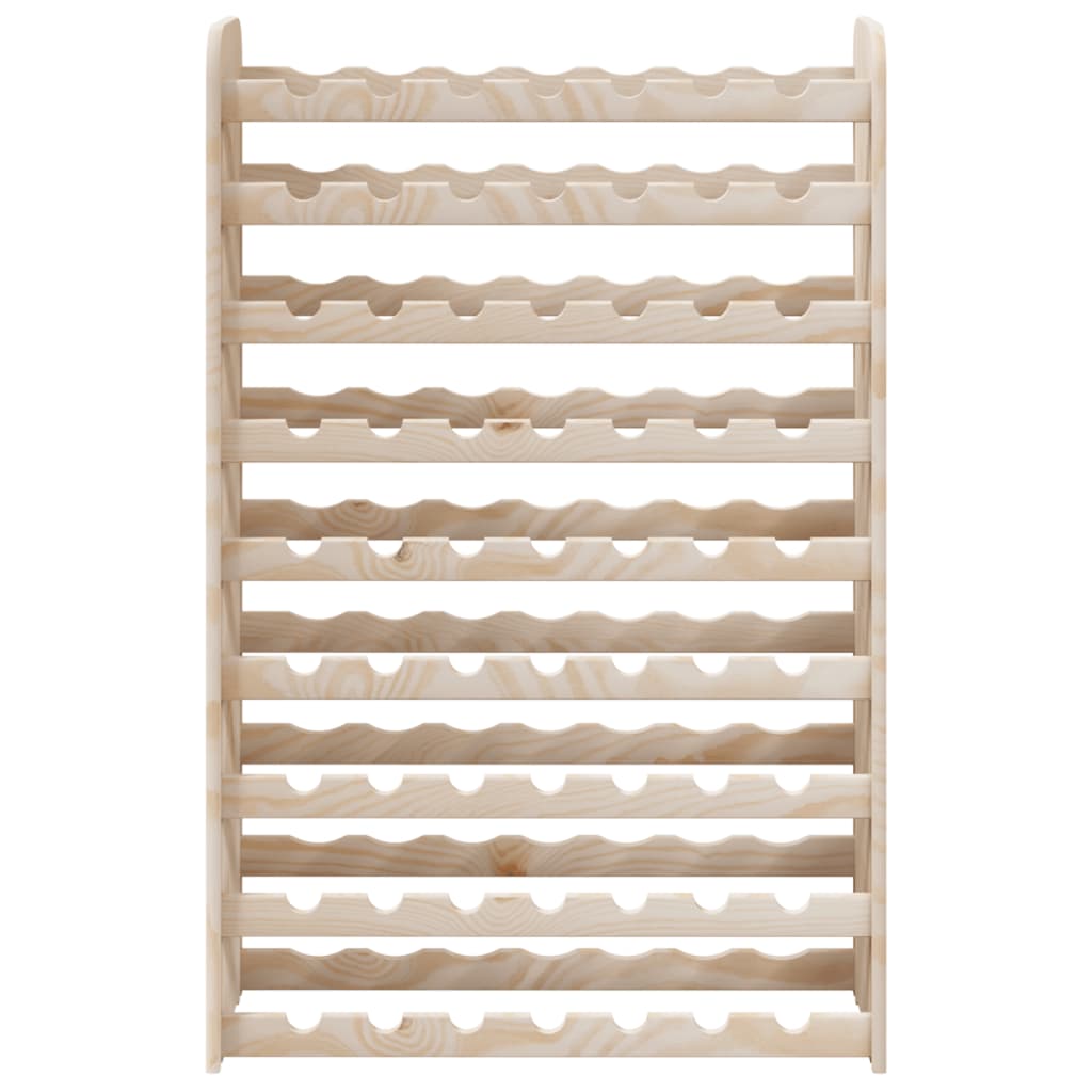 Suport De Vinuri, 72,5X25X111,5 Cm, Lemn Masiv De Pin