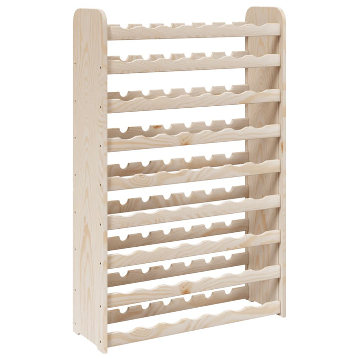 Suport De Vinuri, 72,5X25X111,5 Cm, Lemn Masiv De Pin