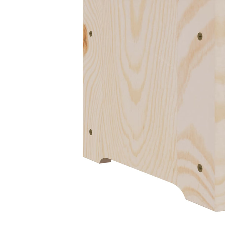 Suport De Vinuri, 72,5X25X111,5 Cm, Lemn Masiv De Pin