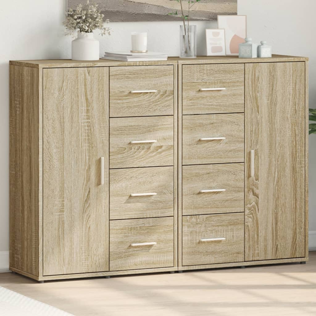 Dulapuri, 2 Buc., , 60X31X84 Cm, Lemn Prelucrat