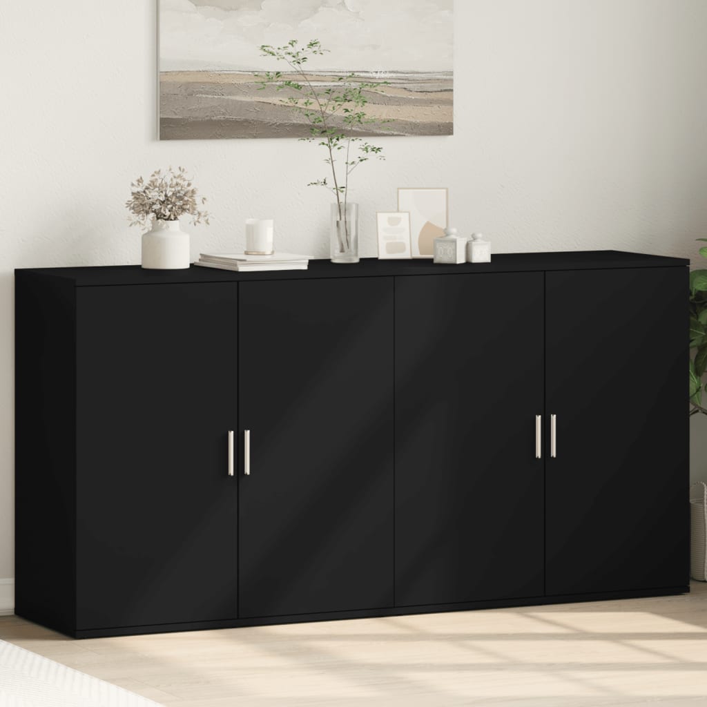 Dulapuri, 2 Buc., , 79X38X80 Cm, Lemn Prelucrat