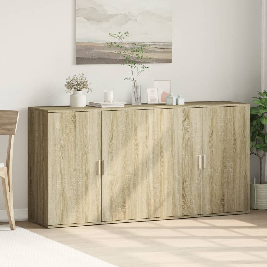 Dulapuri, 2 Buc., , 79X38X80 Cm, Lemn Prelucrat