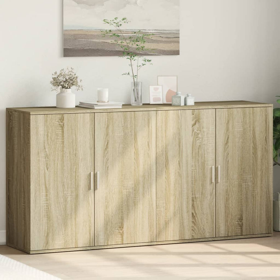 Dulapuri, 2 Buc., , 79X38X80 Cm, Lemn Prelucrat
