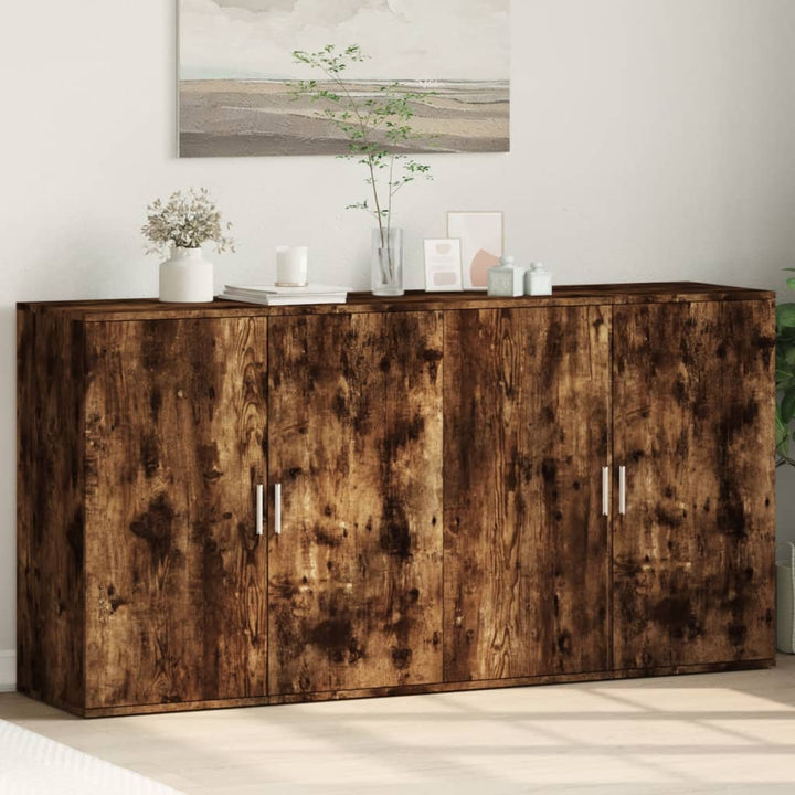 Dulapuri, 2 Buc., , 79X38X80 Cm, Lemn Prelucrat