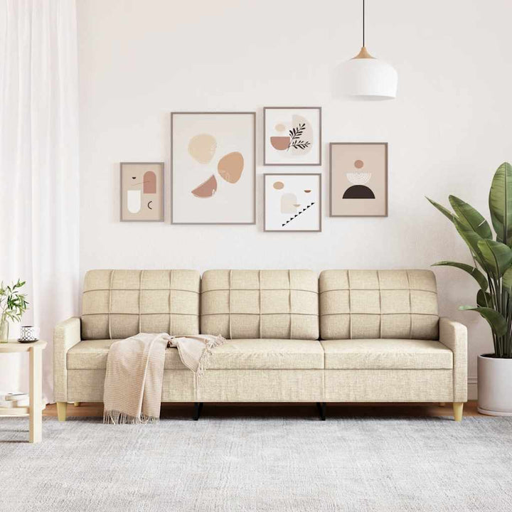 Canapea Cu 3 Locuri, , , Material Textil