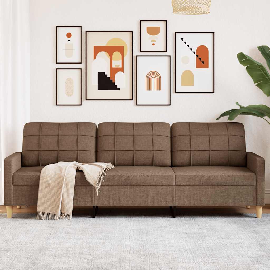 Canapea Cu 3 Locuri, , , Material Textil