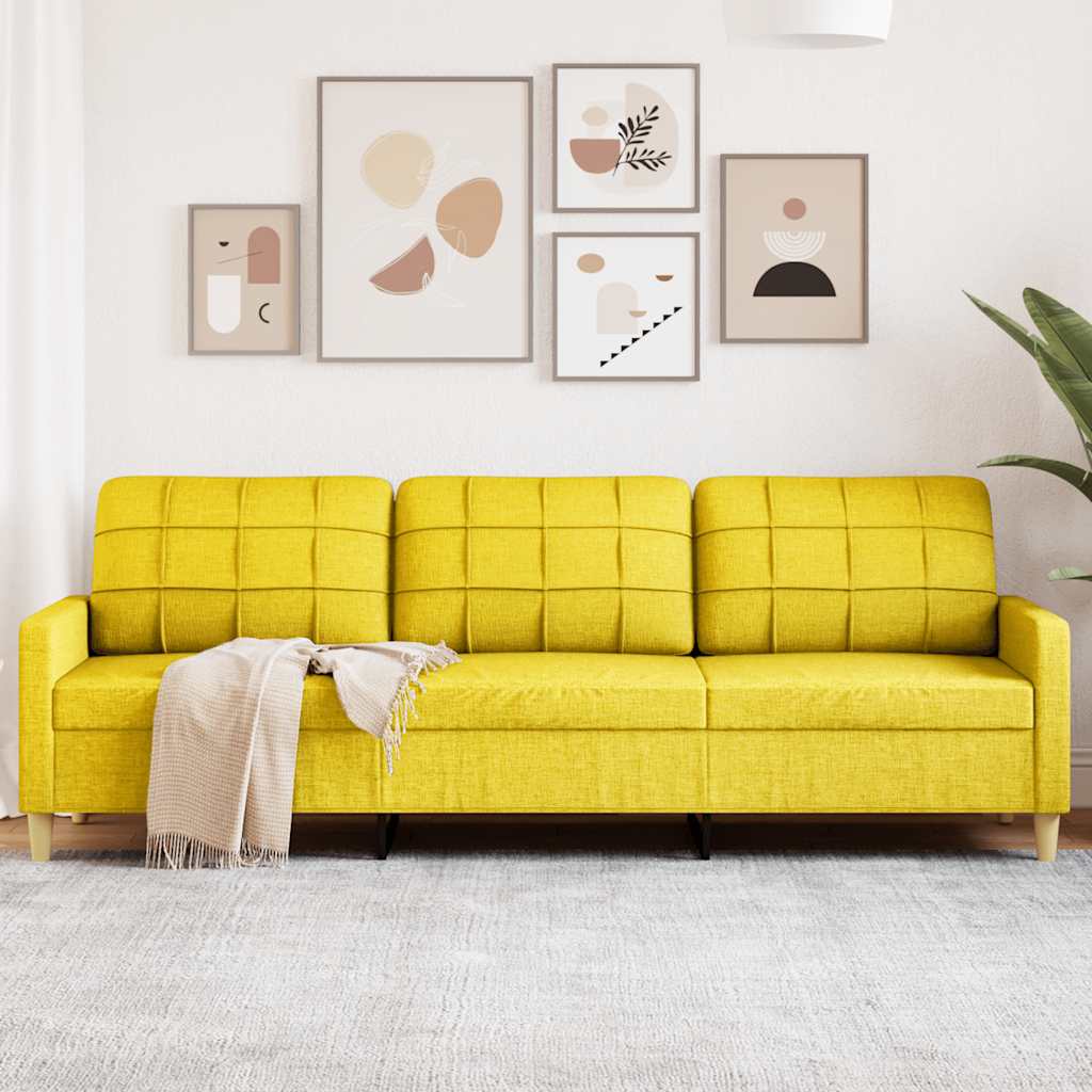 Canapea Cu 3 Locuri, , , Material Textil