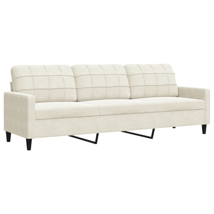 Set De Canapele Cu Perne, 2 Piese, , Catifea