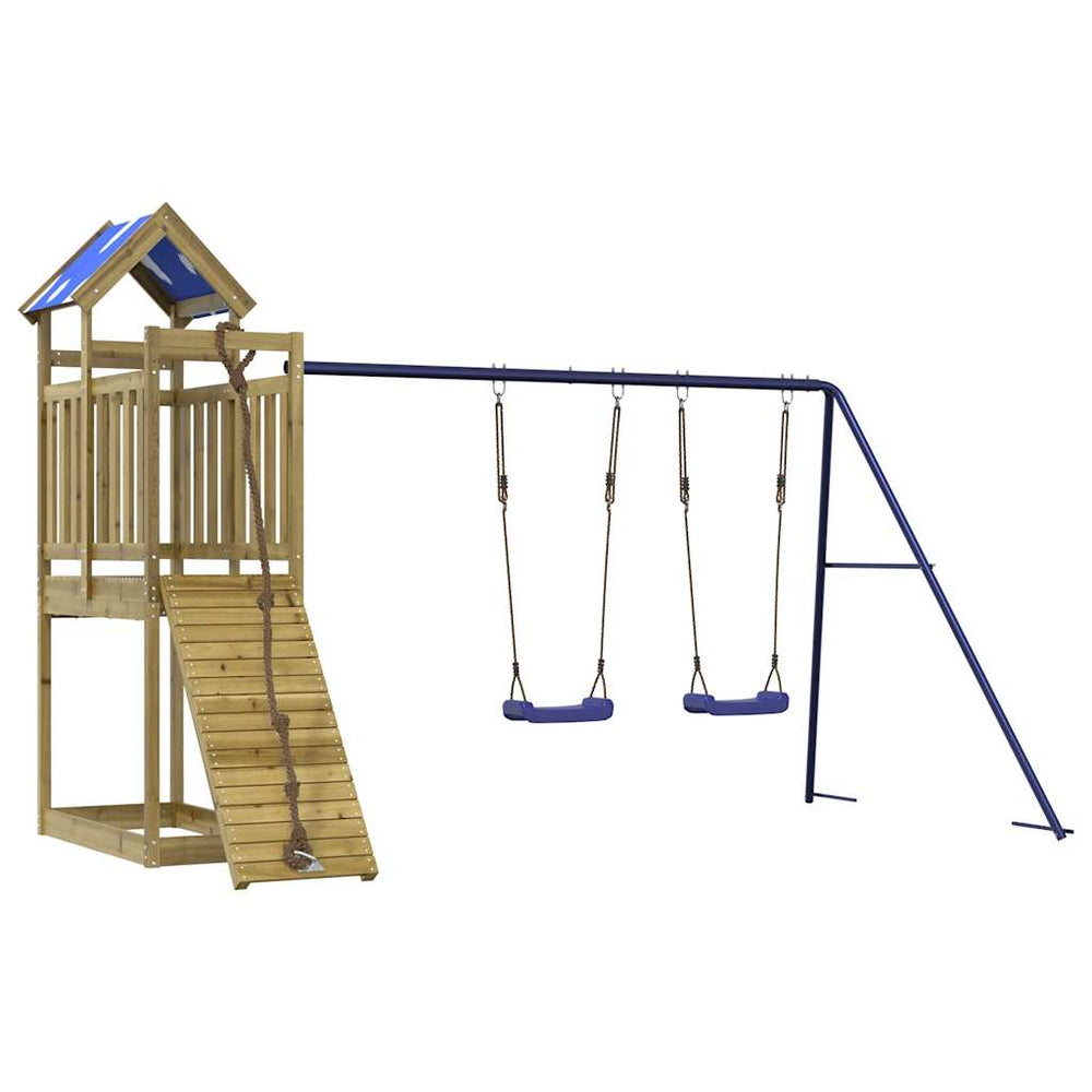 Set De Joacă Pentru Exterior, Lemn De Pin Impregnat