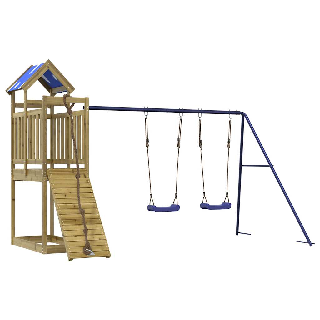 Set De Joacă Pentru Exterior, Lemn De Pin Impregnat