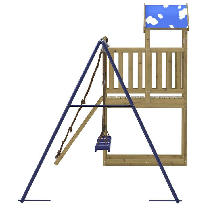 Set De Joacă Pentru Exterior, Lemn De Pin Impregnat