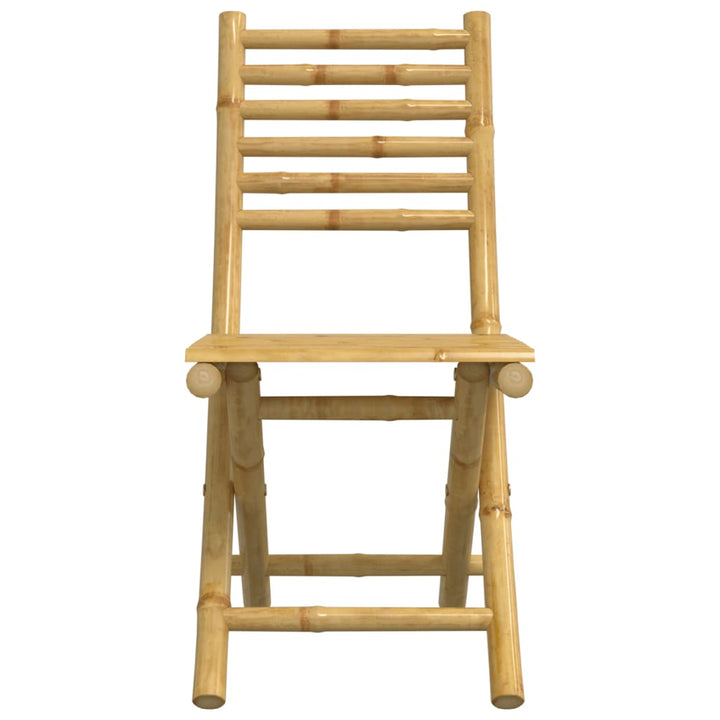 Set Mobilier Bistro, 3 Piese, Bambus