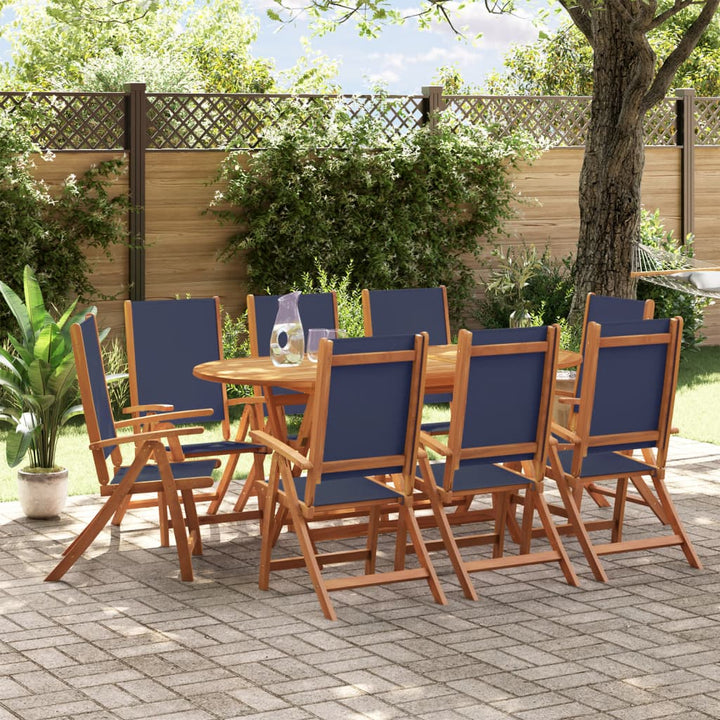 Set Mobilier De Exterior, 7 Piese, Lemn Masiv De Acacia