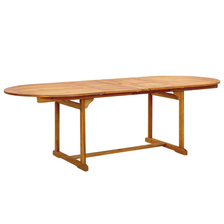 Set Mobilier De Grădină, 7 Piese, Lemn Masiv Acacia/Textilenă