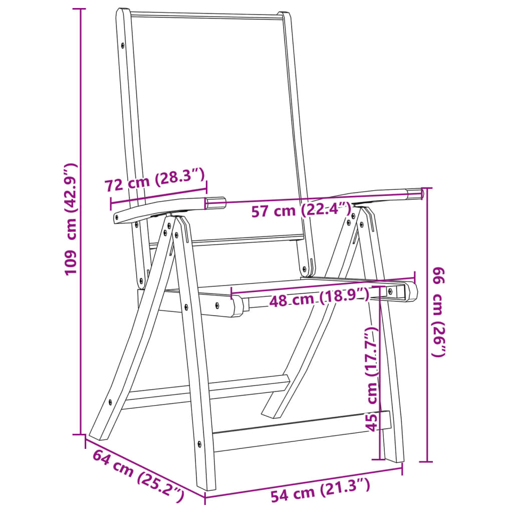 Set Mobilier De Grădină, 7 Piese, Lemn Masiv Acacia/Textilenă