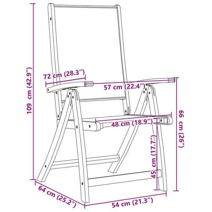 Set Mobilier De Grădină, 7 Piese, Lemn Masiv Acacia/Textilenă