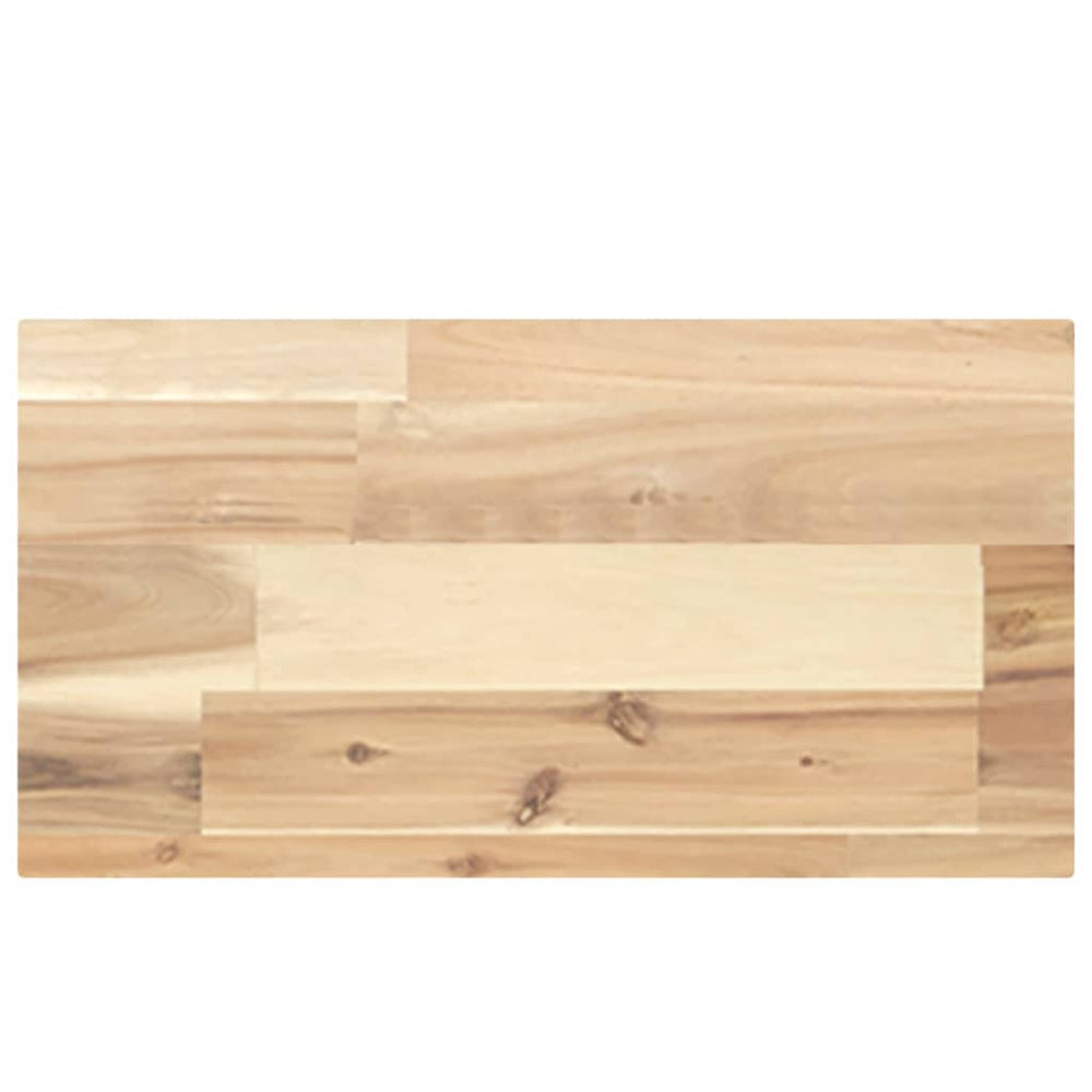 Raft Suspendat, , Lemn Masiv De Acacia Netratat Natural