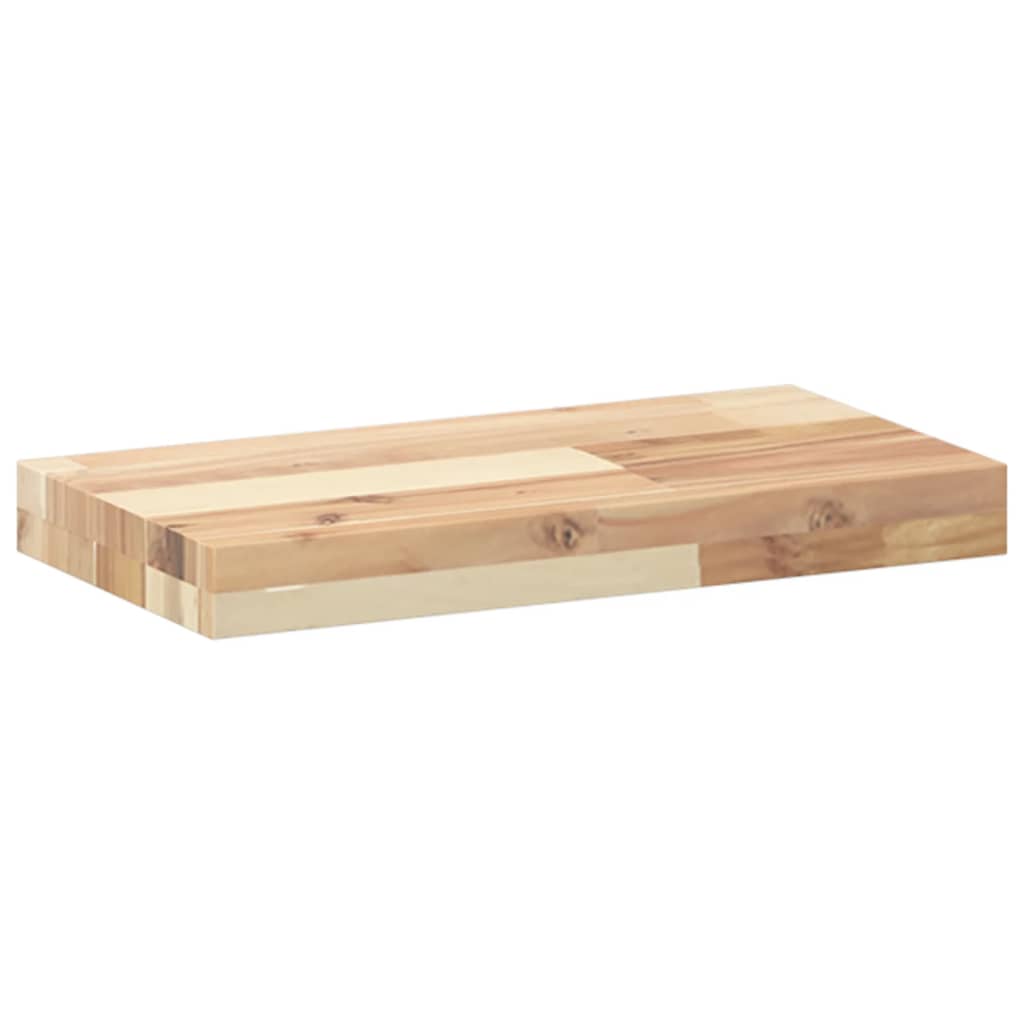 Raft Suspendat, , Lemn Masiv De Acacia Netratat Natural