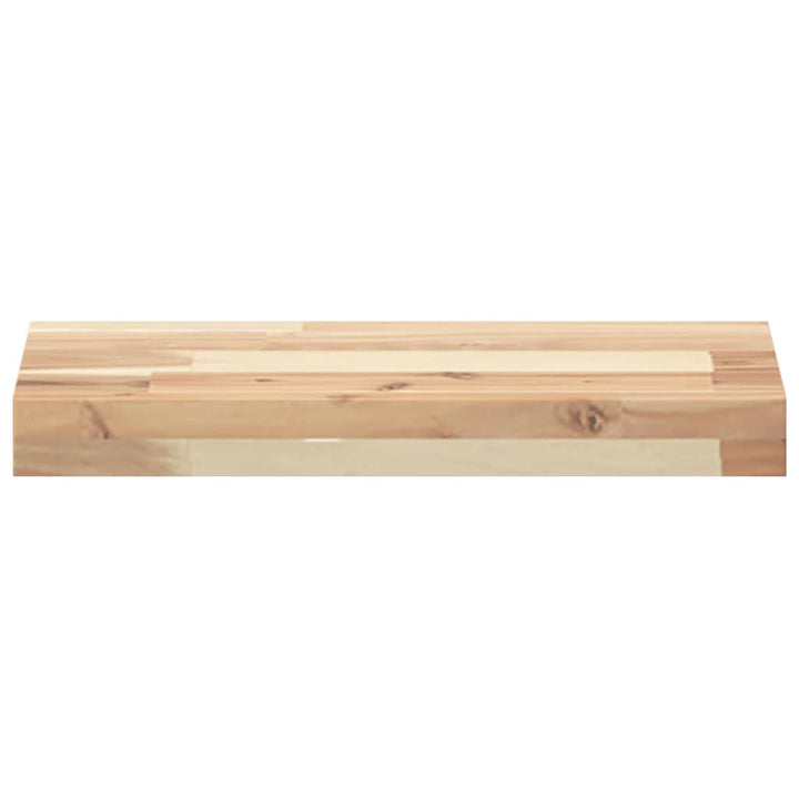 Raft Suspendat, , Lemn Masiv De Acacia Netratat Natural