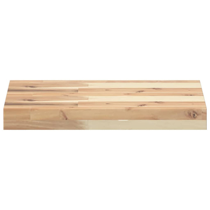 Raft Suspendat, , Lemn Masiv De Acacia Netratat Natural