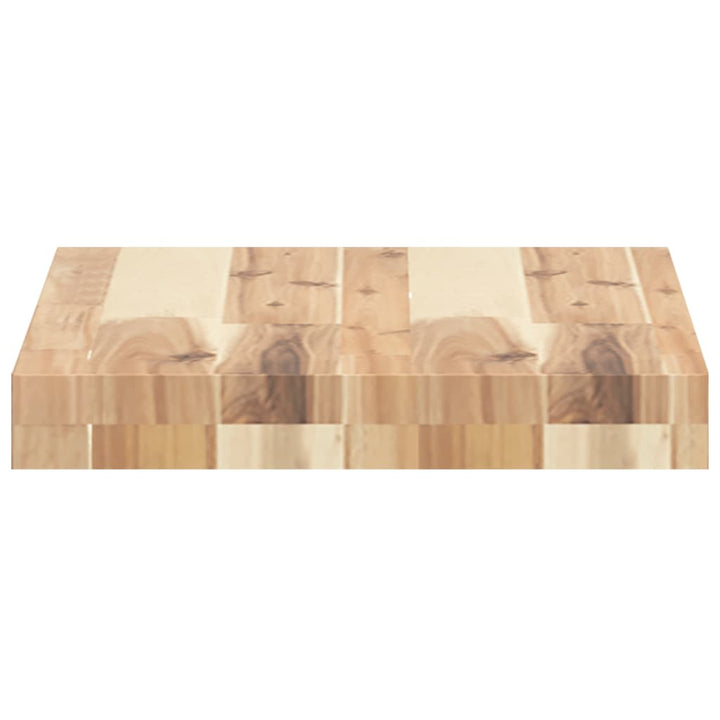 Raft Suspendat, , Lemn Masiv De Acacia Netratat Natural