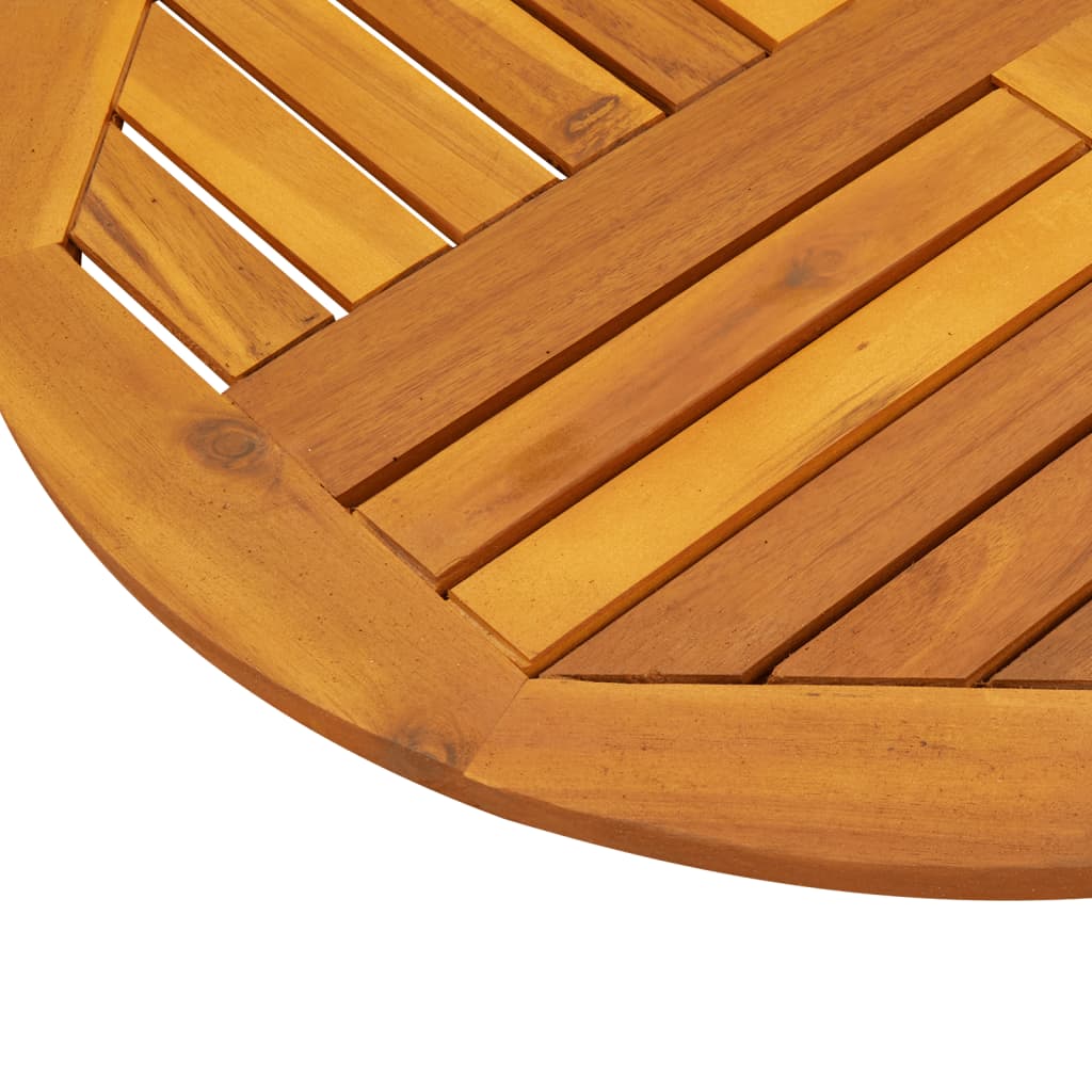 Blat De Masă , Ø70X2 Cm, Lemn Masiv De Acacia