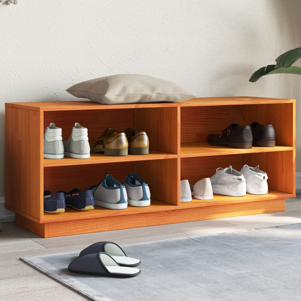 Pantofar, 110X34X45 Cm, Lemn Masiv De Pin