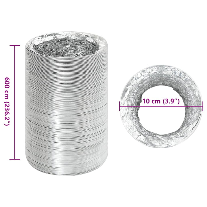 Conductă De Ventilație, 6 M, Ø, Aluminiu